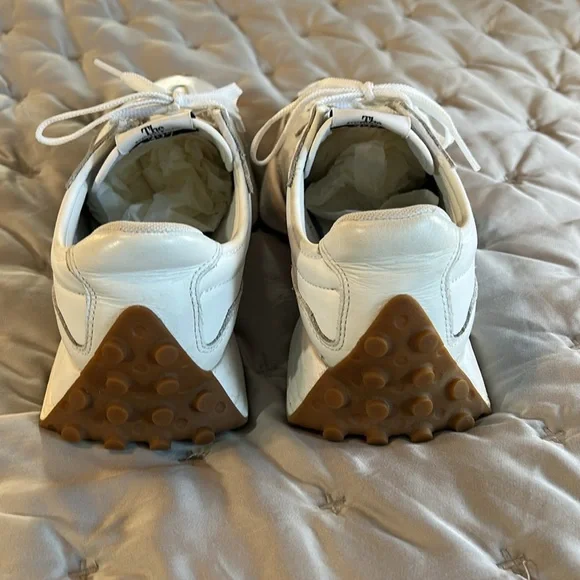 New Balance leather 327 White Sneakers - Picture 4 of 7